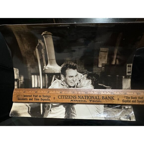 Vintage The Young Lions 1958 Montgomery Clift Fight Scene Movie Still Photo - Picture 9 of 14